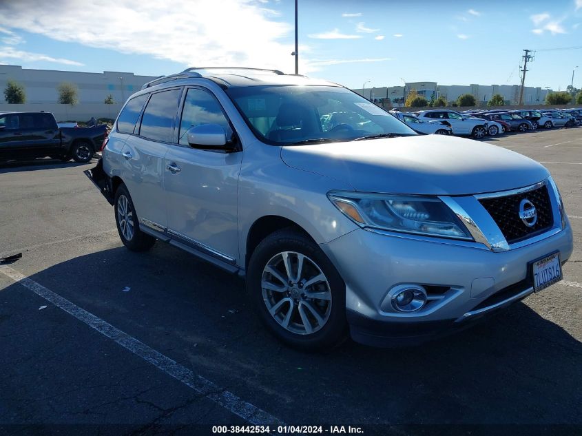 2015 NISSAN PATHFINDER SL - 5N1AR2MN1FC602324