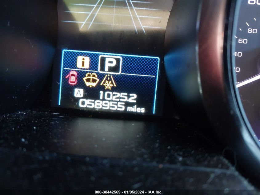 2019 SUBARU OUTBACK 2.5I - 4S4BSABC2K3301558