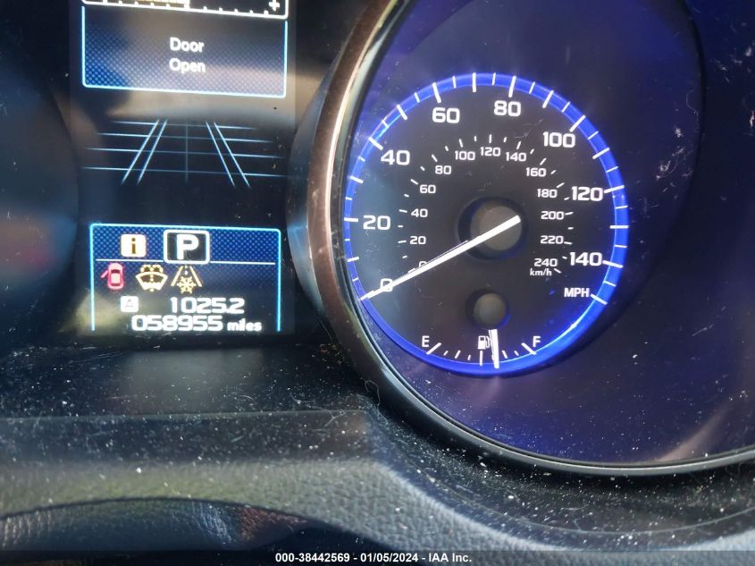 2019 SUBARU OUTBACK 2.5I - 4S4BSABC2K3301558
