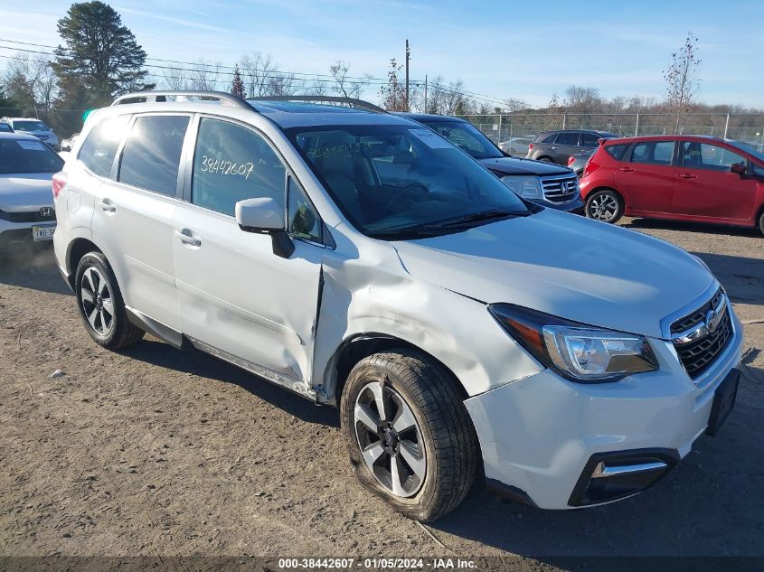 2018 SUBARU FORESTER 2.5I LIMITED - JF2SJARCXJH467326