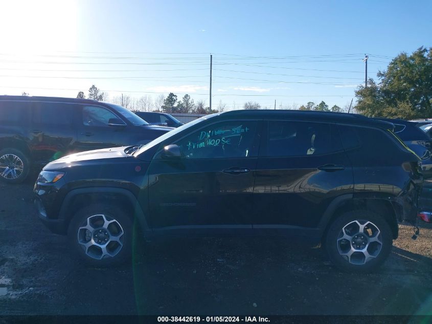 2022 JEEP COMPASS TRAILHAWK 4X4 - 3C4NJDDB3NT148966