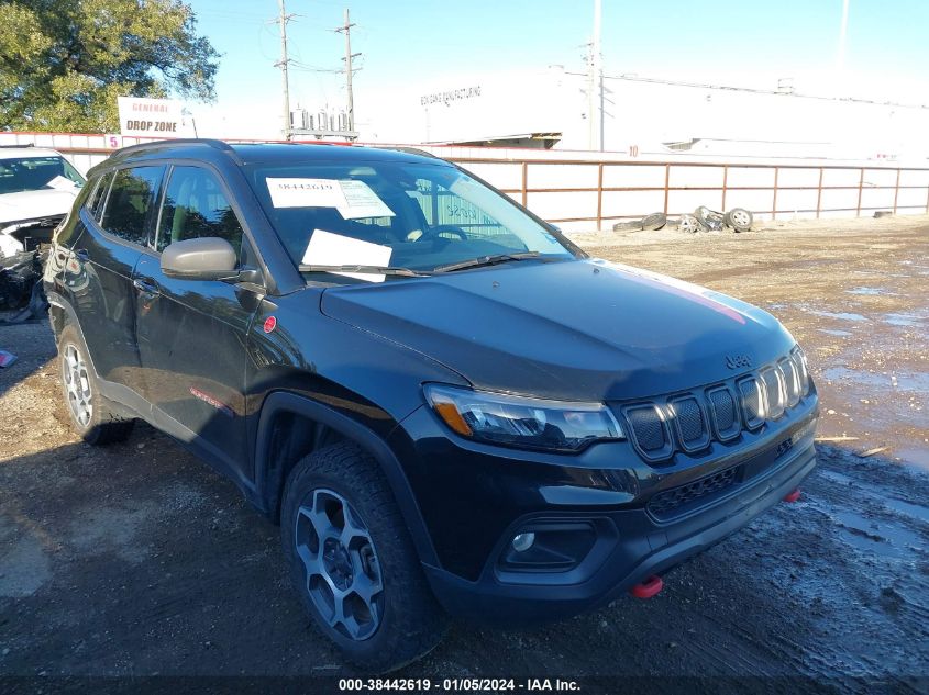 2022 JEEP COMPASS TRAILHAWK 4X4 - 3C4NJDDB3NT148966