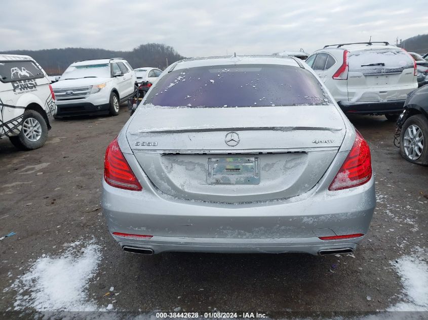 2015 MERCEDES-BENZ S 550 4MATIC - WDDUG8FB3FA098745