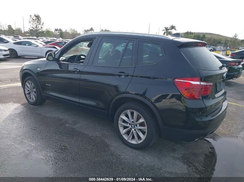 2015 BMW X3 SDRIVE28I - 5UXWZ7C51F0M83473
