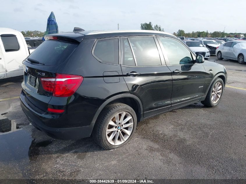 2015 BMW X3 SDRIVE28I - 5UXWZ7C51F0M83473
