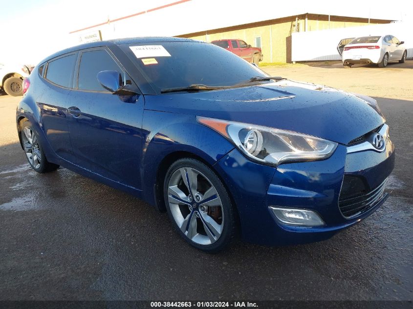 2017 HYUNDAI VELOSTER VALUE EDITION - KMHTC6AD9HU322127