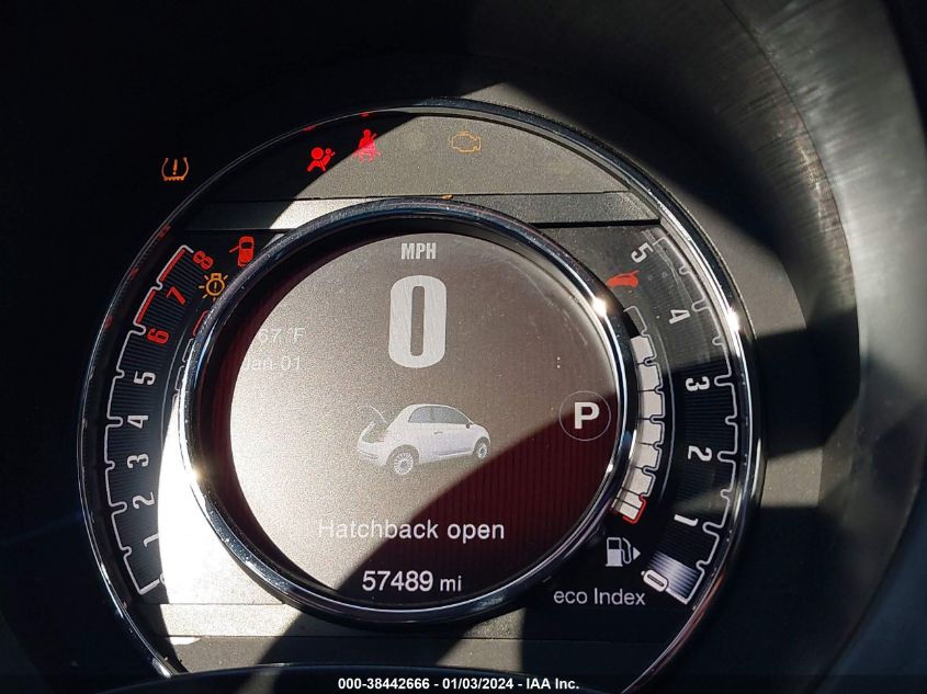 2015 FIAT 500C POP 3C3CFFDR9FT647942