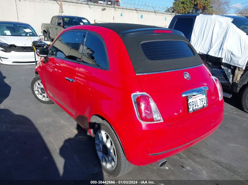 2015 FIAT 500C POP 3C3CFFDR9FT647942