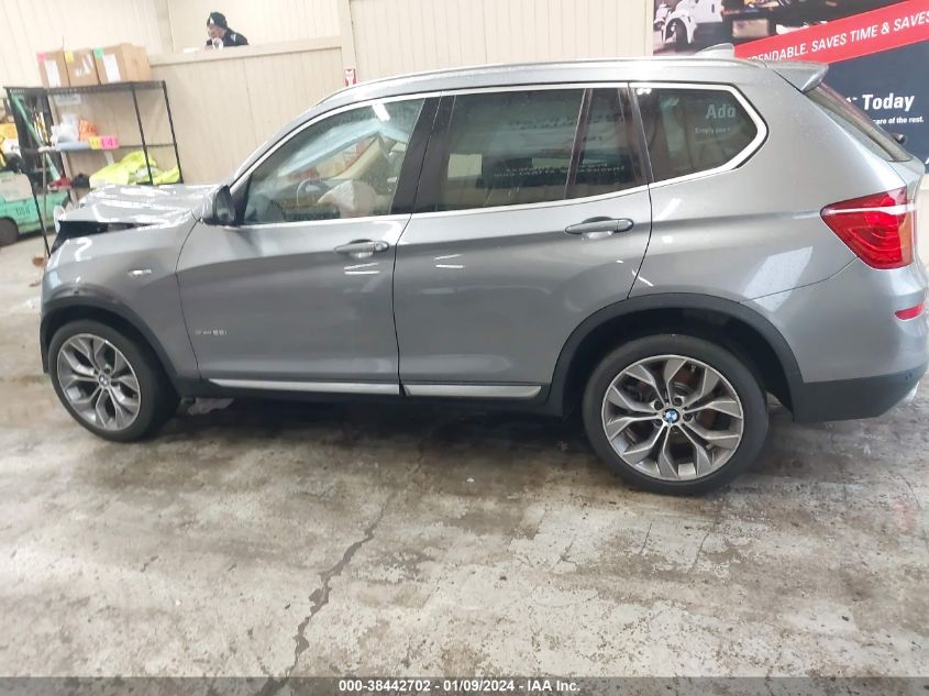 2016 BMW X3 XDRIVE28I - 5UXWX9C53G0D89407