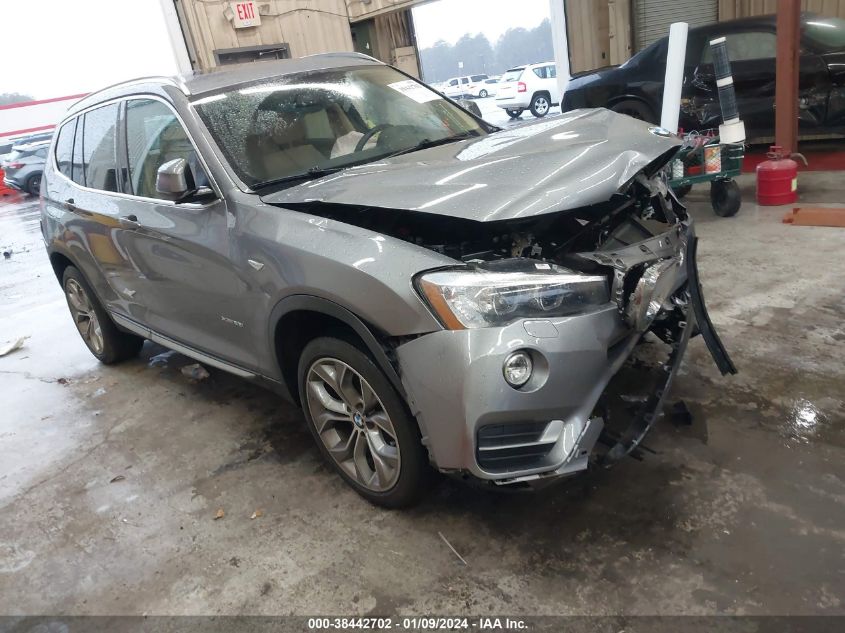 2016 BMW X3 XDRIVE28I - 5UXWX9C53G0D89407