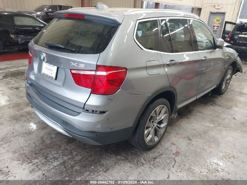 2016 BMW X3 XDRIVE28I - 5UXWX9C53G0D89407