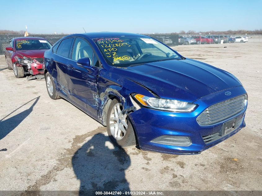 2013 FORD FUSION SE - 3FA6P0H71DR119162