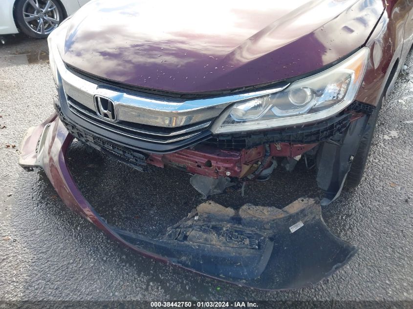2016 HONDA ACCORD EX - 1HGCR2F71GA169453