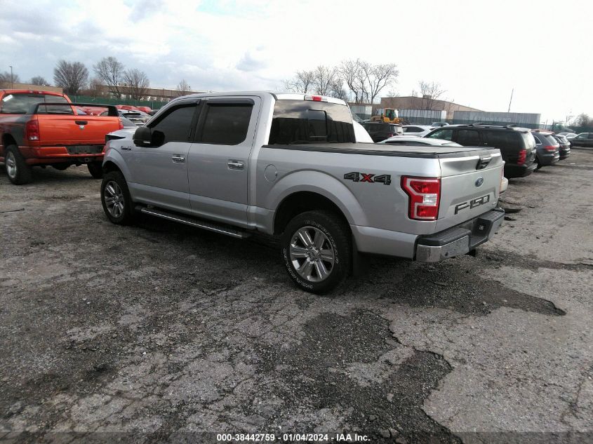 VIN 1FTEW1E43KFD51670 2019 FORD F-150 XLT