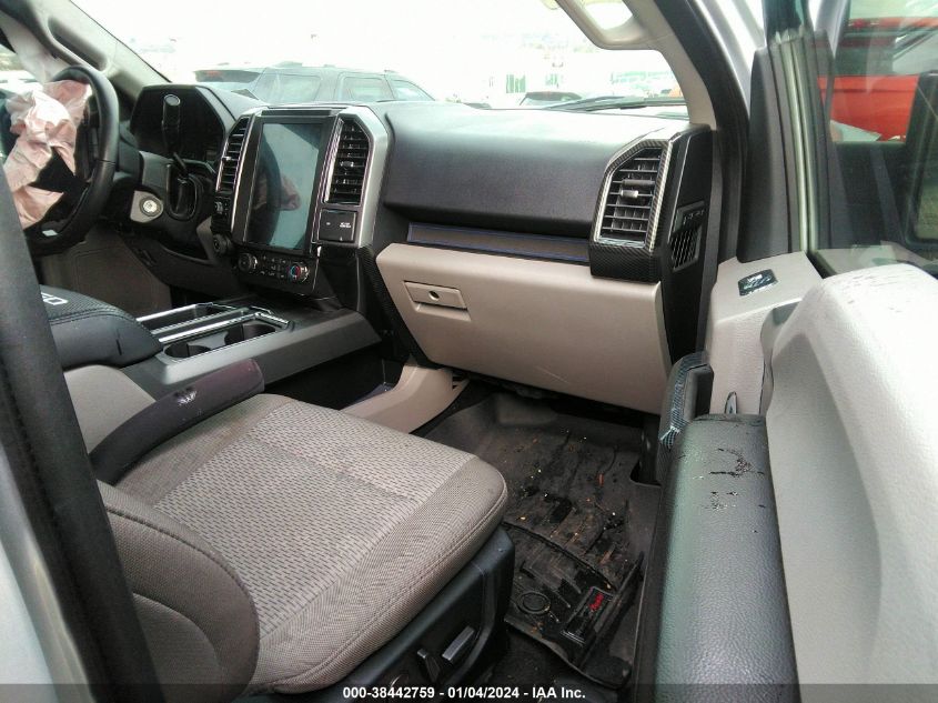 VIN 1FTEW1E43KFD51670 2019 FORD F-150 XLT