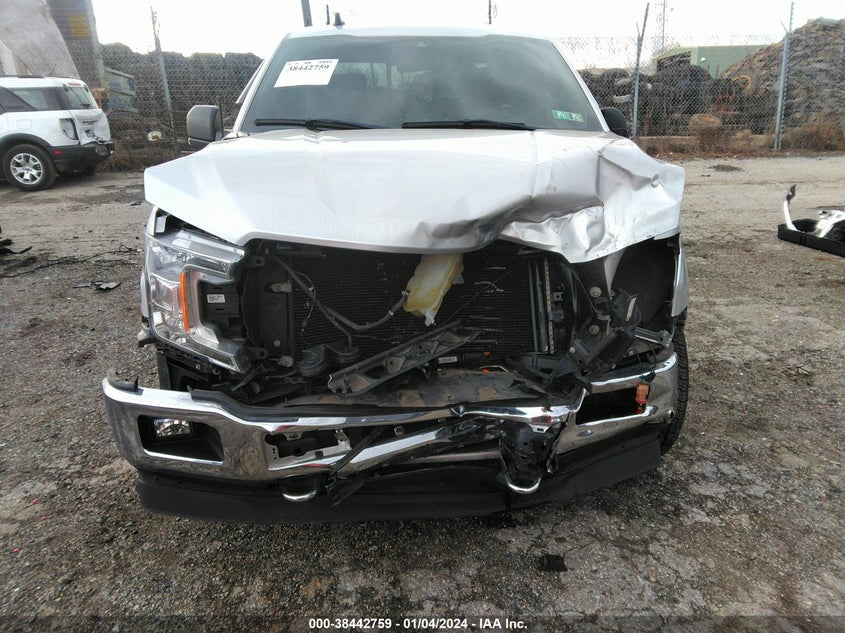 VIN 1FTEW1E43KFD51670 2019 FORD F-150 XLT