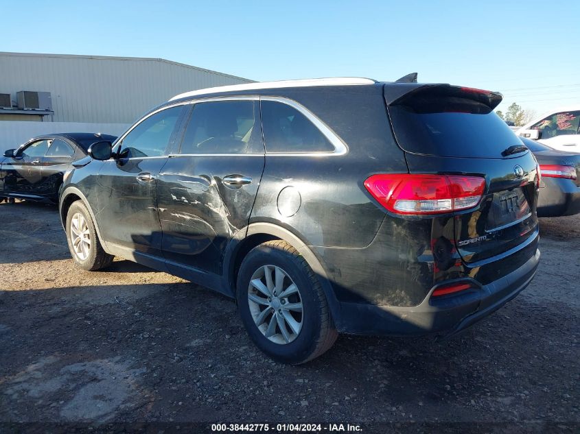 2017 KIA SORENTO LX/L - 5XYPG4A31HG215922