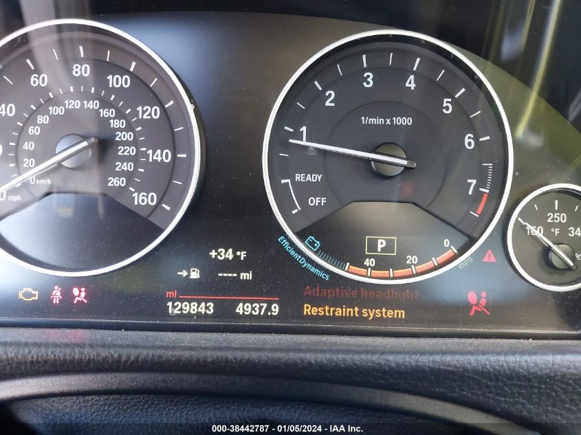 2015 BMW 335I XDRIVE WBA3B9G56FNR93395