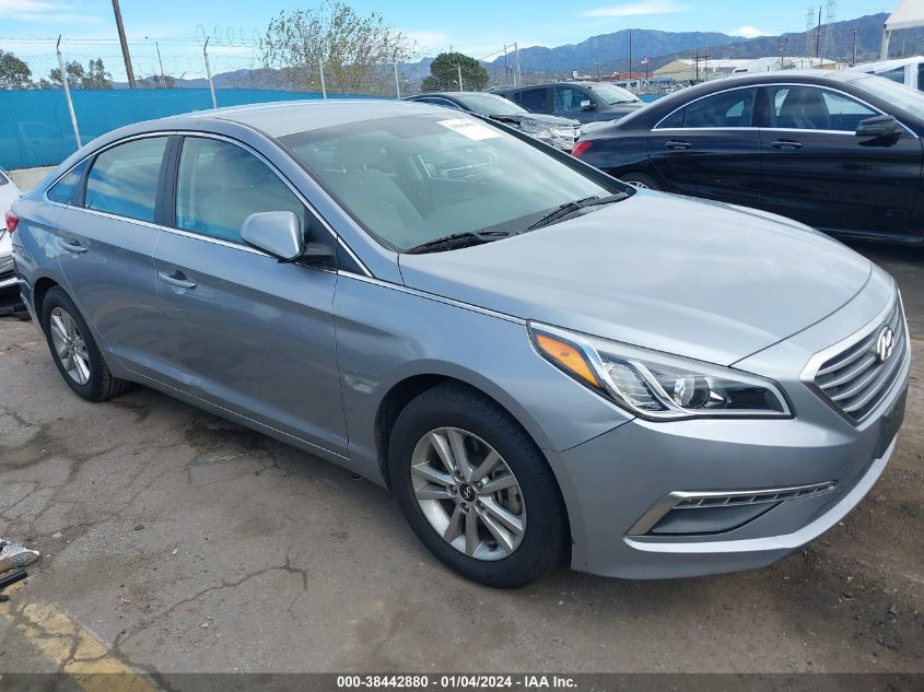 2015 HYUNDAI SONATA SE - 5NPE24AF7FH166117