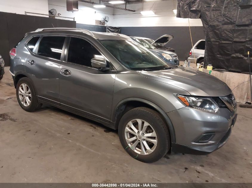 2015 NISSAN ROGUE SV - KNMAT2MV7FP519706