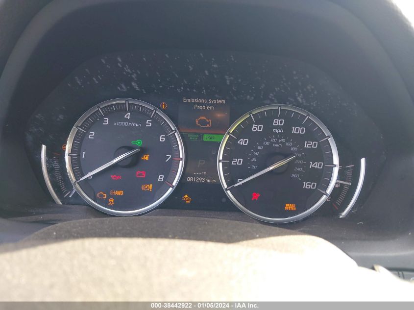 2015 ACURA TLX V6 TECH - 19UUB3F59FA009087