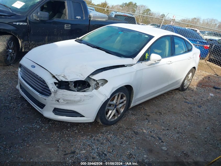 2016 FORD FUSION SE - 3FA6P0H75GR210794