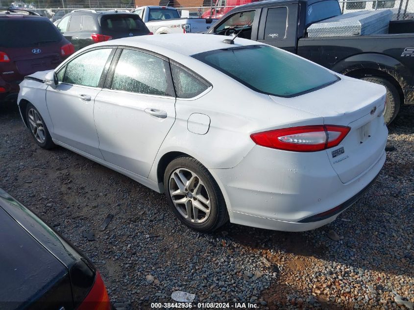 2016 FORD FUSION SE - 3FA6P0H75GR210794