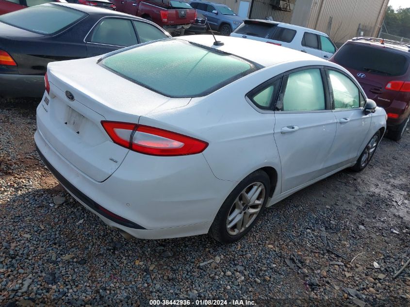 2016 FORD FUSION SE - 3FA6P0H75GR210794