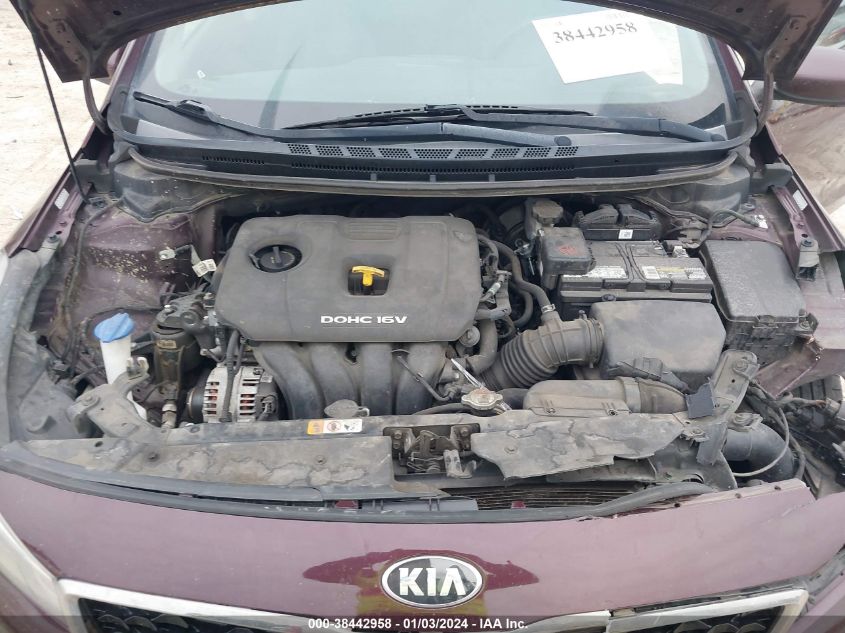 2017 KIA FORTE LX - 3KPFL4A74HE040458