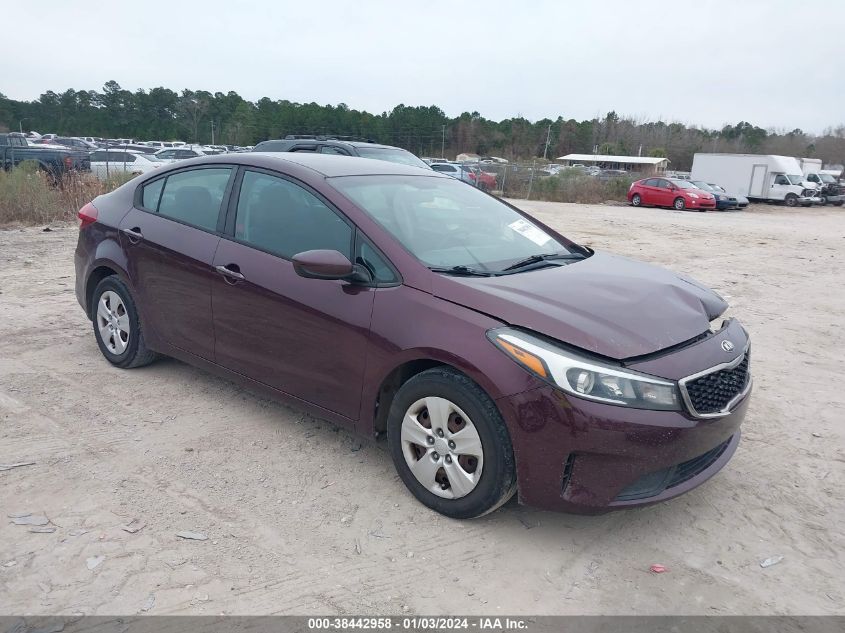 2017 KIA FORTE LX - 3KPFL4A74HE040458