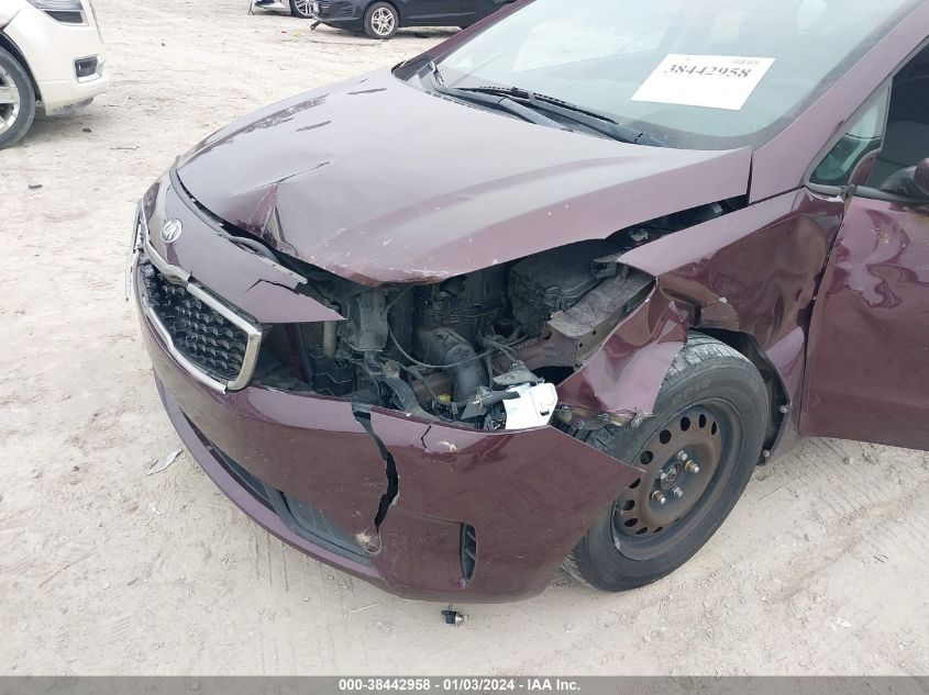 2017 KIA FORTE LX - 3KPFL4A74HE040458