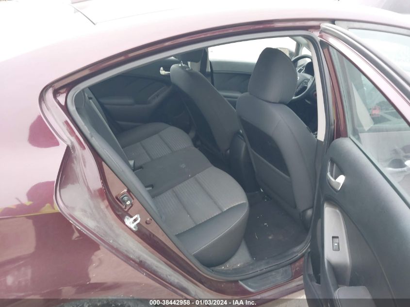2017 KIA FORTE LX - 3KPFL4A74HE040458