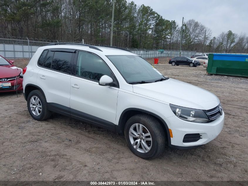 2015 VOLKSWAGEN TIGUAN S - WVGAV7AX0FW568244