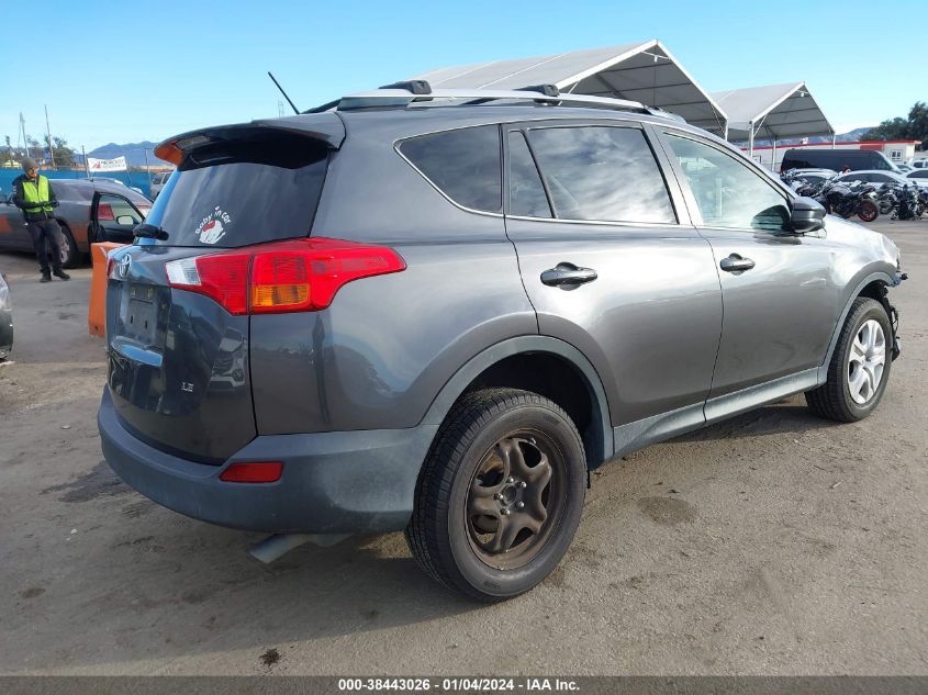 2015 TOYOTA RAV4 LE - JTMZFREV4FJ048327