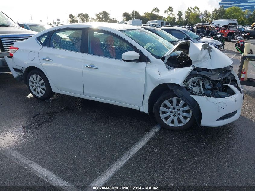 2015 NISSAN SENTRA S/SV/SR/SL - 3N1AB7APXFY332984