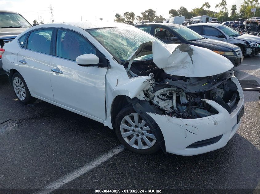 2015 NISSAN SENTRA S/SV/SR/SL - 3N1AB7APXFY332984