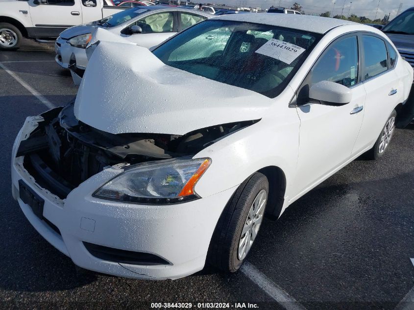 2015 NISSAN SENTRA S/SV/SR/SL - 3N1AB7APXFY332984