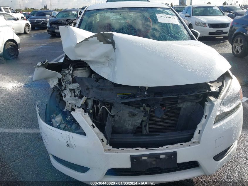 2015 NISSAN SENTRA S/SV/SR/SL - 3N1AB7APXFY332984