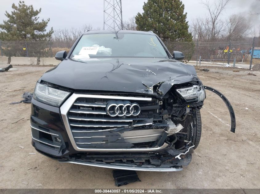2017 AUDI Q7 PREMIUM PLUS - WA1LAAF78HD024369