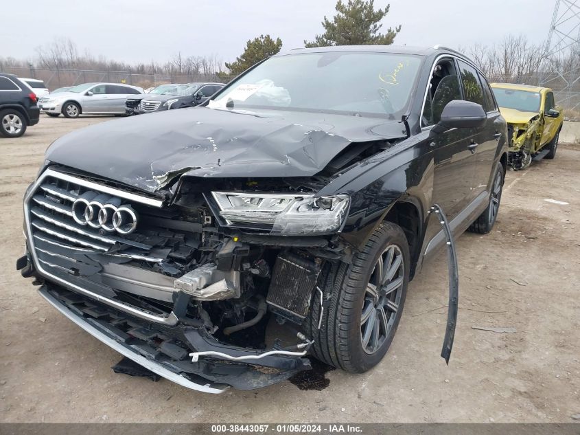 2017 AUDI Q7 PREMIUM PLUS - WA1LAAF78HD024369