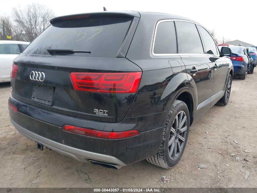 2017 AUDI Q7 PREMIUM PLUS - WA1LAAF78HD024369