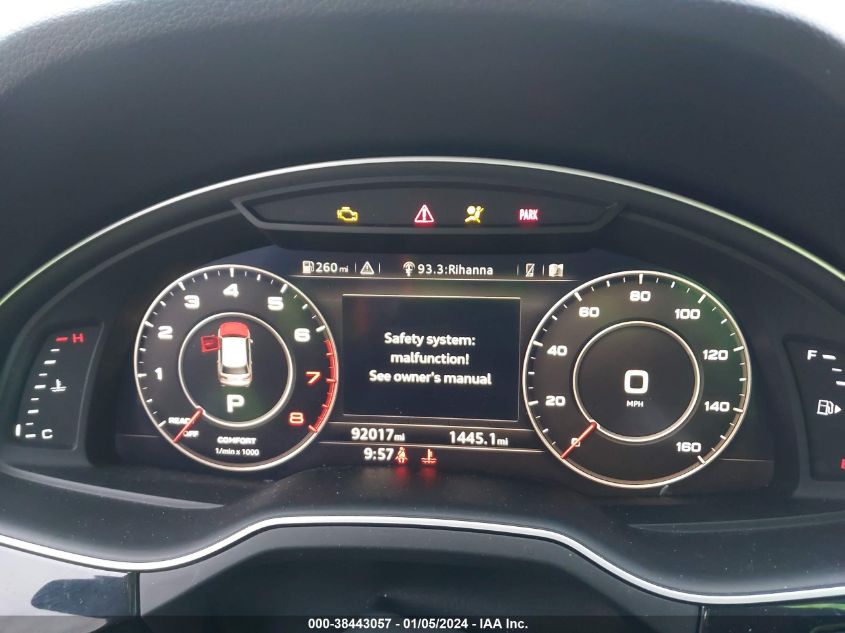 2017 AUDI Q7 PREMIUM PLUS - WA1LAAF78HD024369