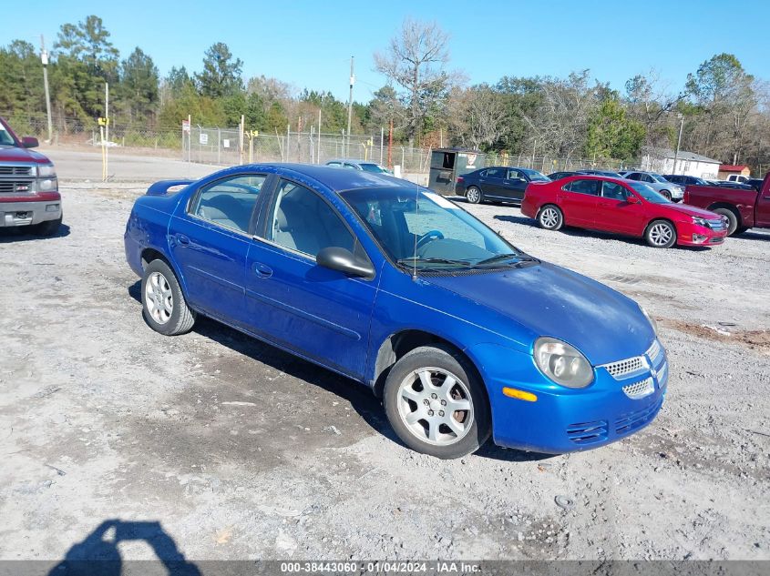 1B3ES56C25D279631 | 2005 DODGE NEON