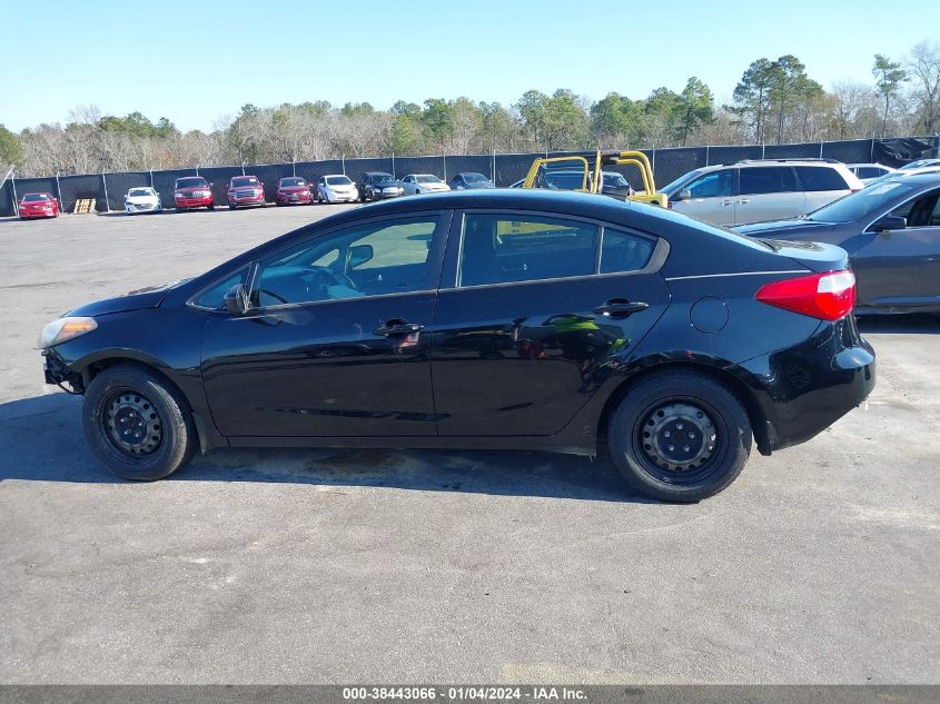 2014 KIA FORTE LX - KNAFK4A65E5188035