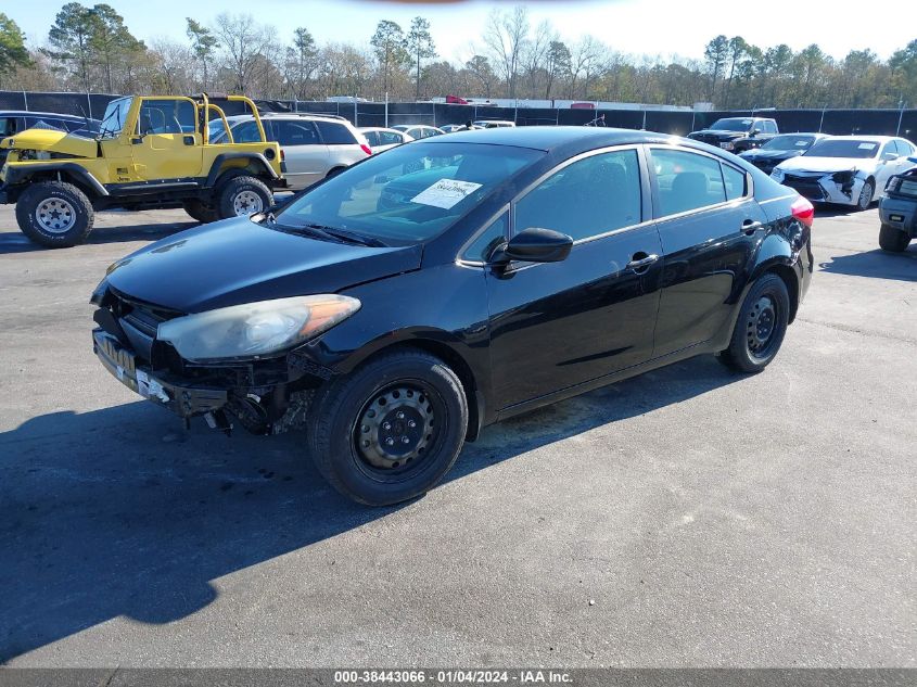 2014 KIA FORTE LX - KNAFK4A65E5188035