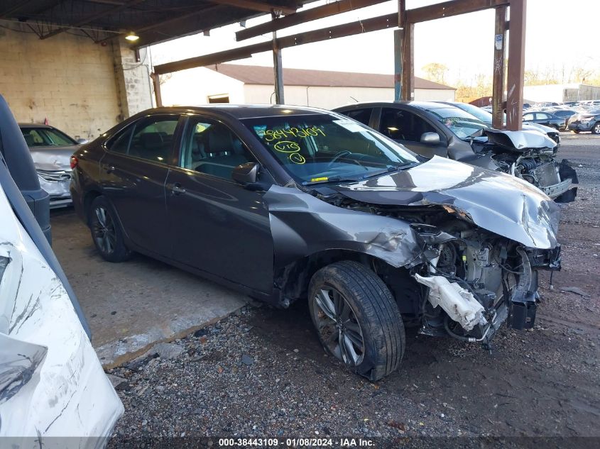 2015 TOYOTA CAMRY SE - 4T1BF1FK4FU983459