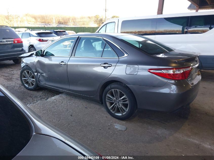 2015 TOYOTA CAMRY SE - 4T1BF1FK4FU983459