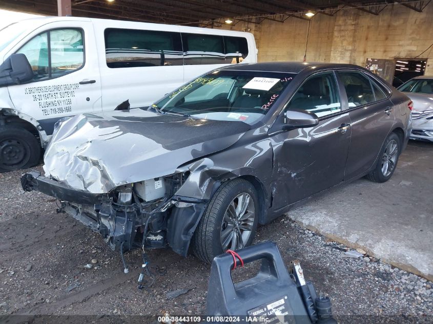 2015 TOYOTA CAMRY SE - 4T1BF1FK4FU983459
