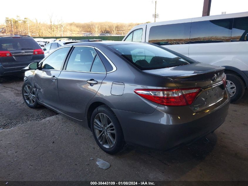2015 TOYOTA CAMRY SE - 4T1BF1FK4FU983459