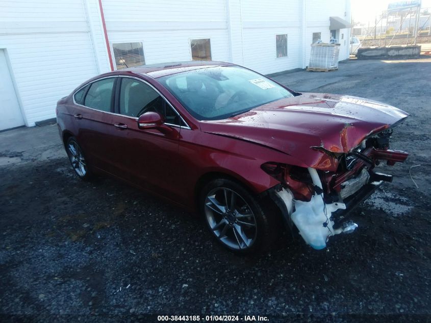 2014 FORD FUSION TITANIUM - 3FA6P0K91ER335590